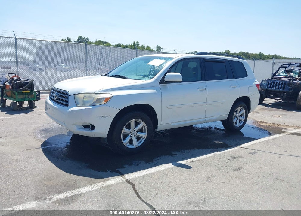 2010 TOYOTA HIGHLANDER VIN: JTEZA3EH2A2011135