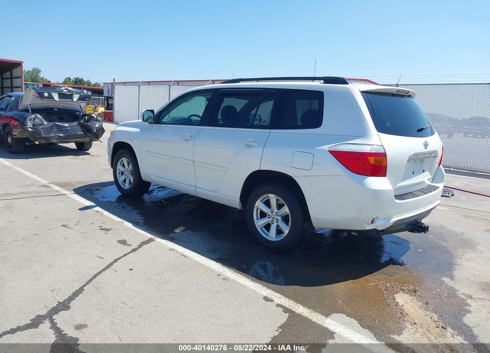 2010 TOYOTA HIGHLANDER VIN: JTEZA3EH2A2011135