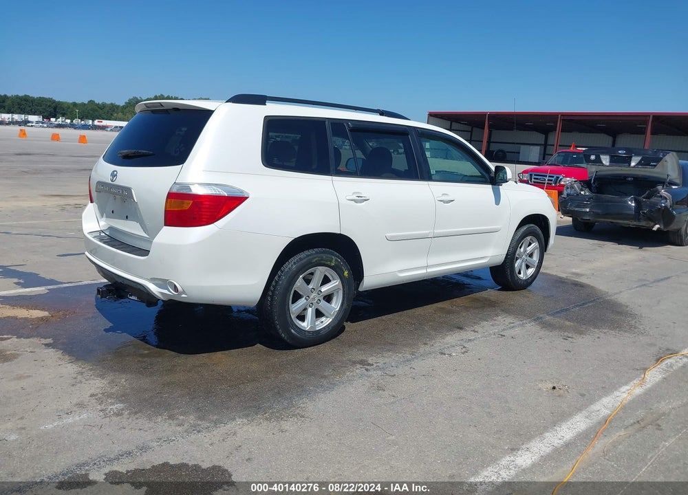 2010 TOYOTA HIGHLANDER VIN: JTEZA3EH2A2011135
