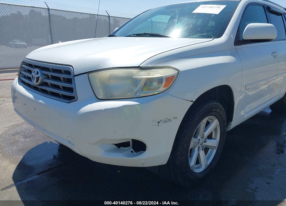 2010 TOYOTA HIGHLANDER VIN: JTEZA3EH2A2011135