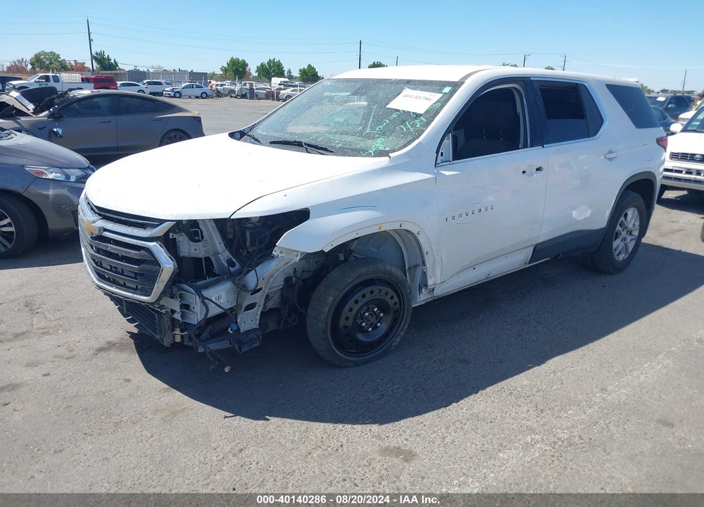 2019 CHEVROLET TRAVERSE LS VIN: 1GNERFKW7KJ110211