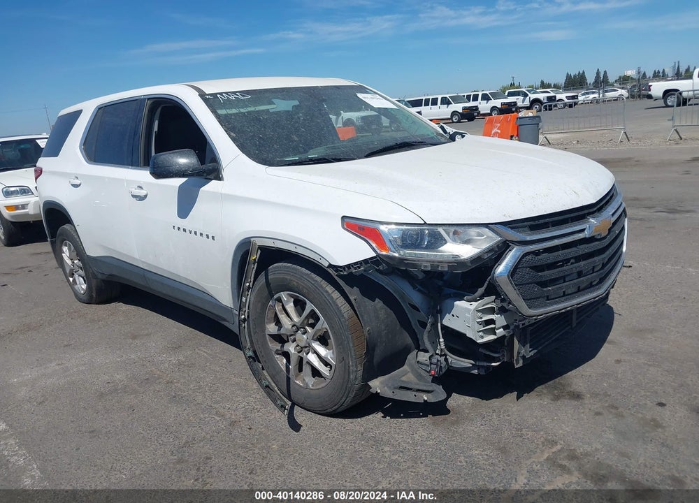 2019 CHEVROLET TRAVERSE LS VIN: 1GNERFKW7KJ110211