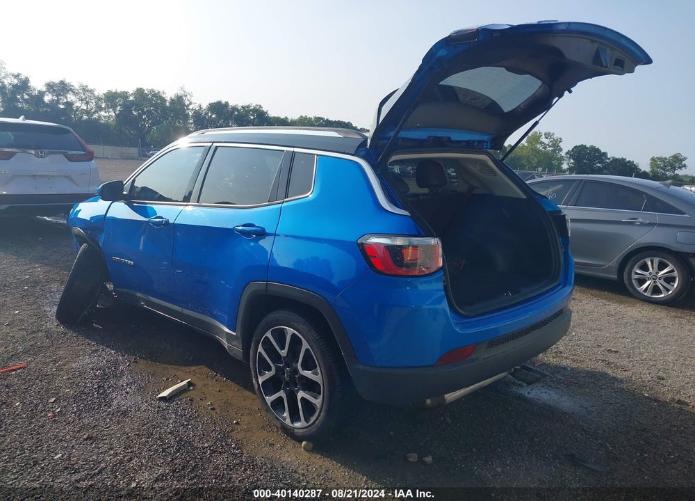 2018 JEEP COMPASS LIMITED 4X4 VIN: 3C4NJDCB5JT102034