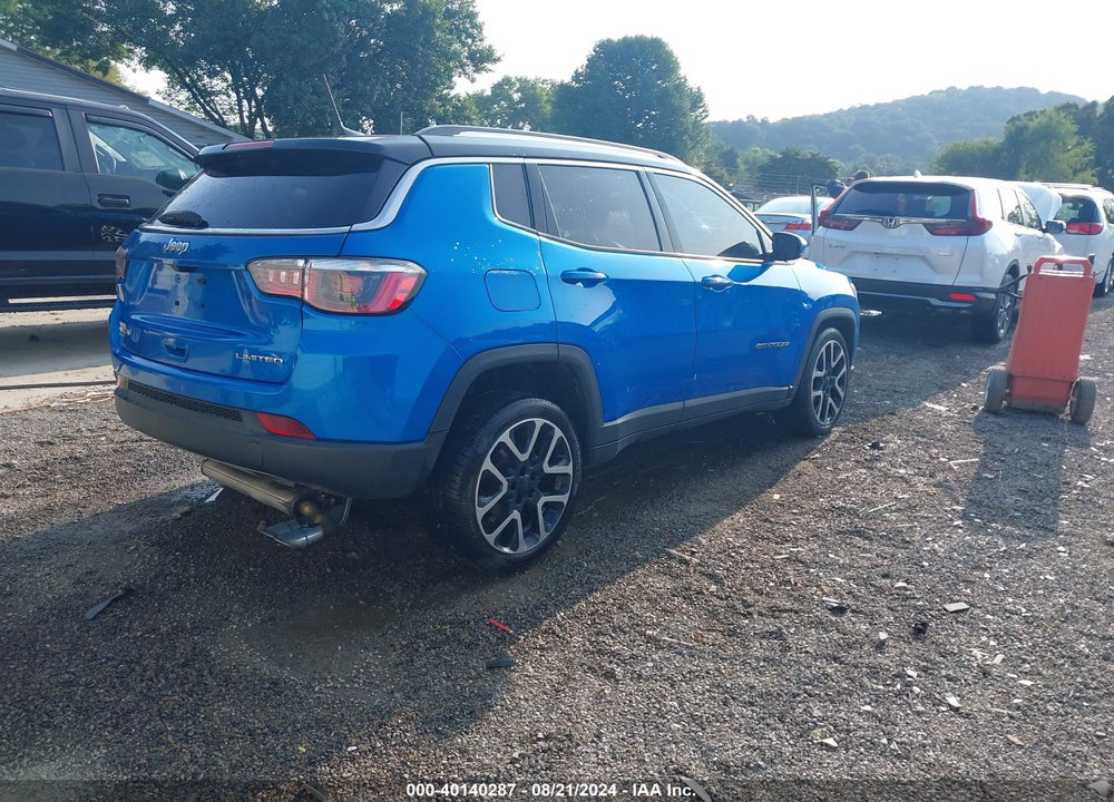 2018 JEEP COMPASS LIMITED 4X4 VIN: 3C4NJDCB5JT102034