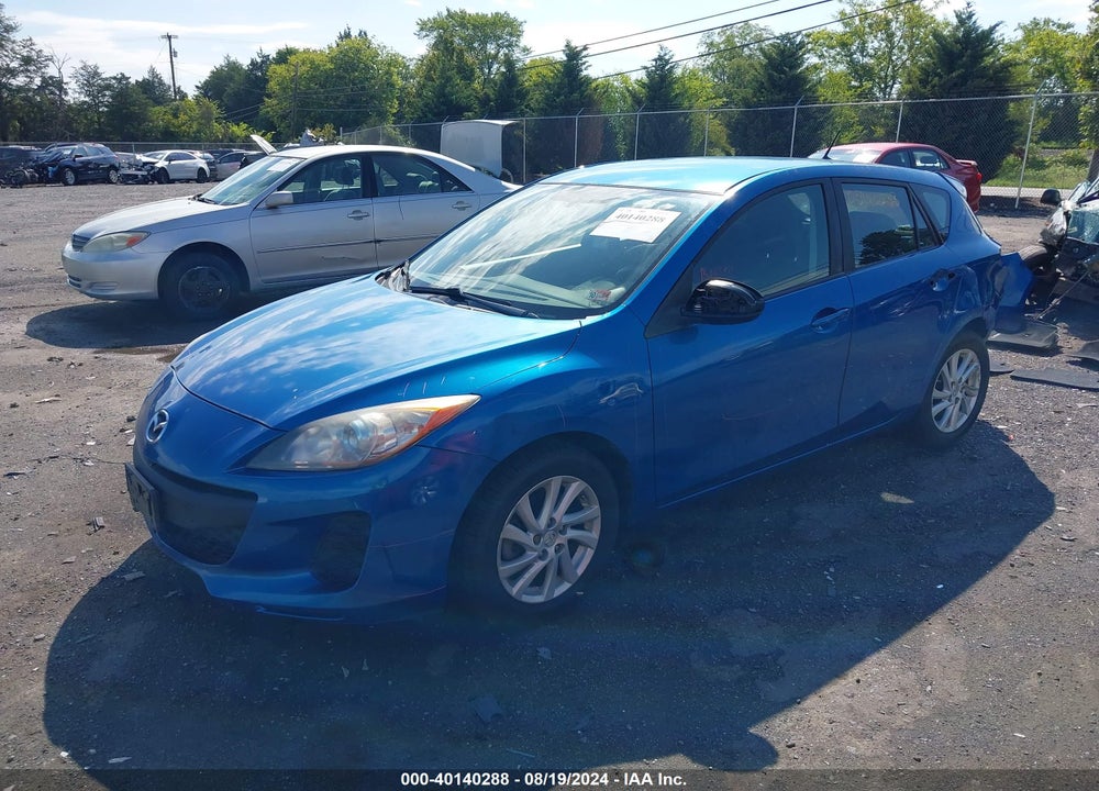 2012 MAZDA 3 I VIN: JM1BL1L81C1660084