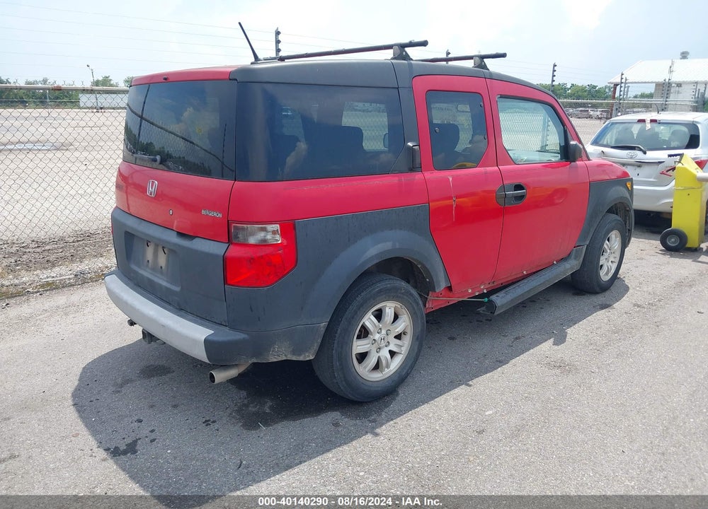 2006 HONDA ELEMENT EX VIN: 5J6YH18626L006491