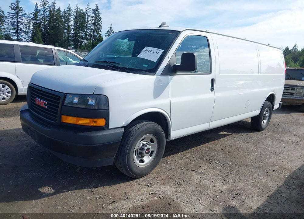 2023 GMC SAVANA CARGO RWD 2500 EXTENDED WHEELBASE WORK VAN VIN: 1GTW7BFP6P1108634