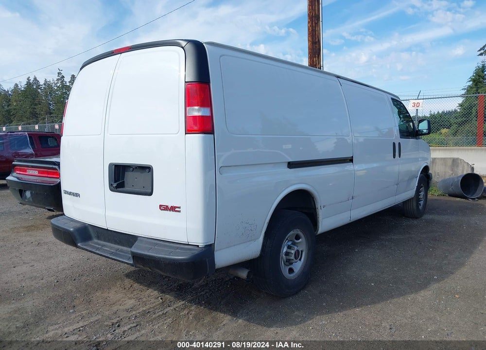 2023 GMC SAVANA CARGO RWD 2500 EXTENDED WHEELBASE WORK VAN VIN: 1GTW7BFP6P1108634