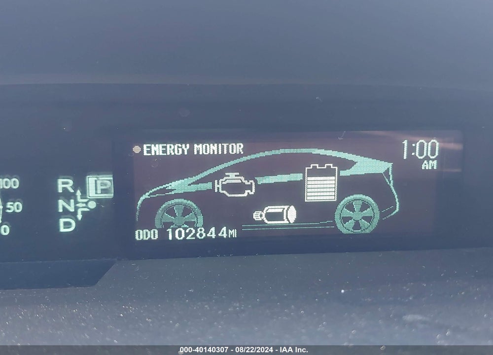 2011 TOYOTA PRIUS THREE VIN: JTDKN3DU1B5313752