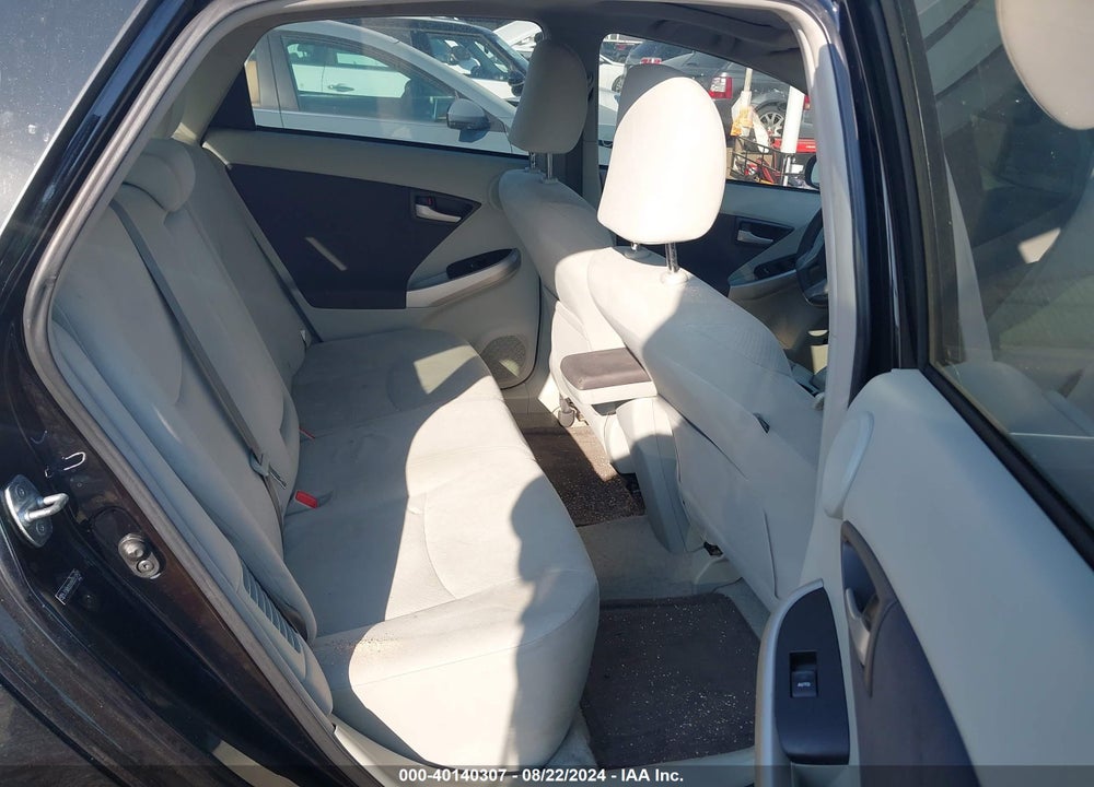 2011 TOYOTA PRIUS THREE VIN: JTDKN3DU1B5313752