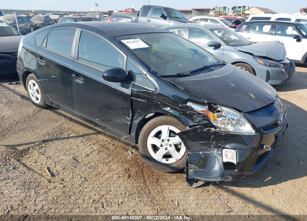2011 TOYOTA PRIUS THREE VIN: JTDKN3DU1B5313752