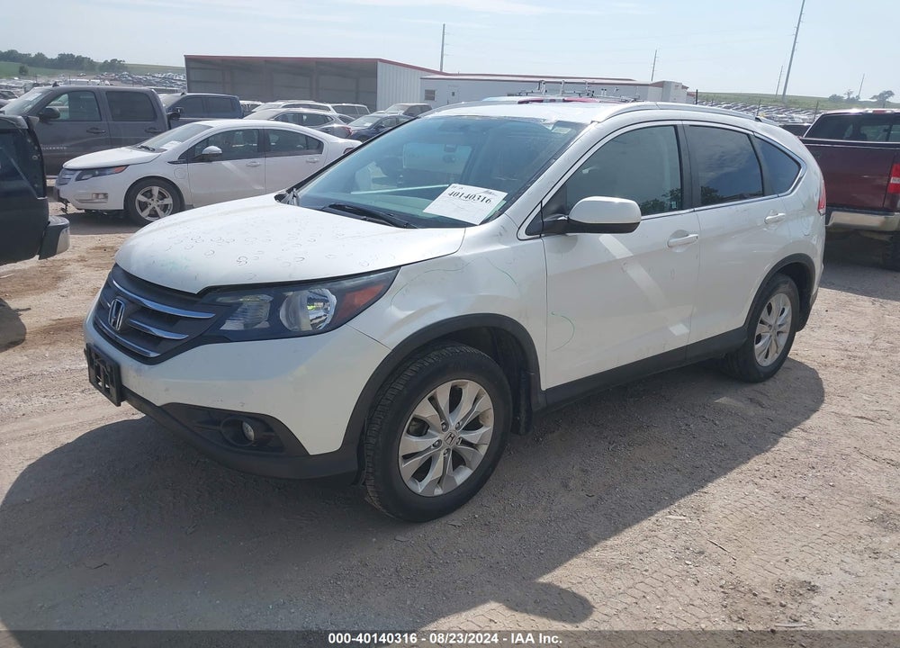 2014 HONDA CR-V EX-L VIN: 5J6RM4H77EL095497
