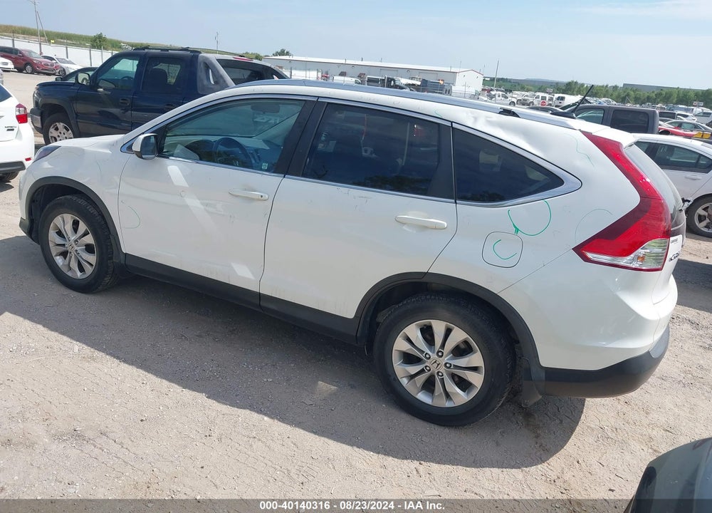 2014 HONDA CR-V EX-L VIN: 5J6RM4H77EL095497