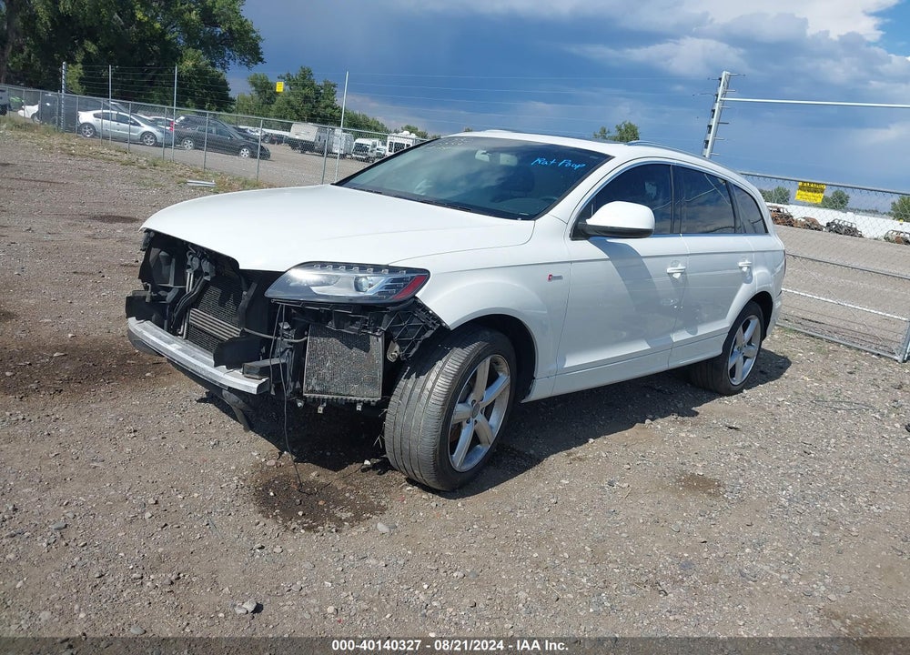 2014 AUDI Q7 3.0T S LINE PRESTIGE VIN: WA1DGAFE9ED012440
