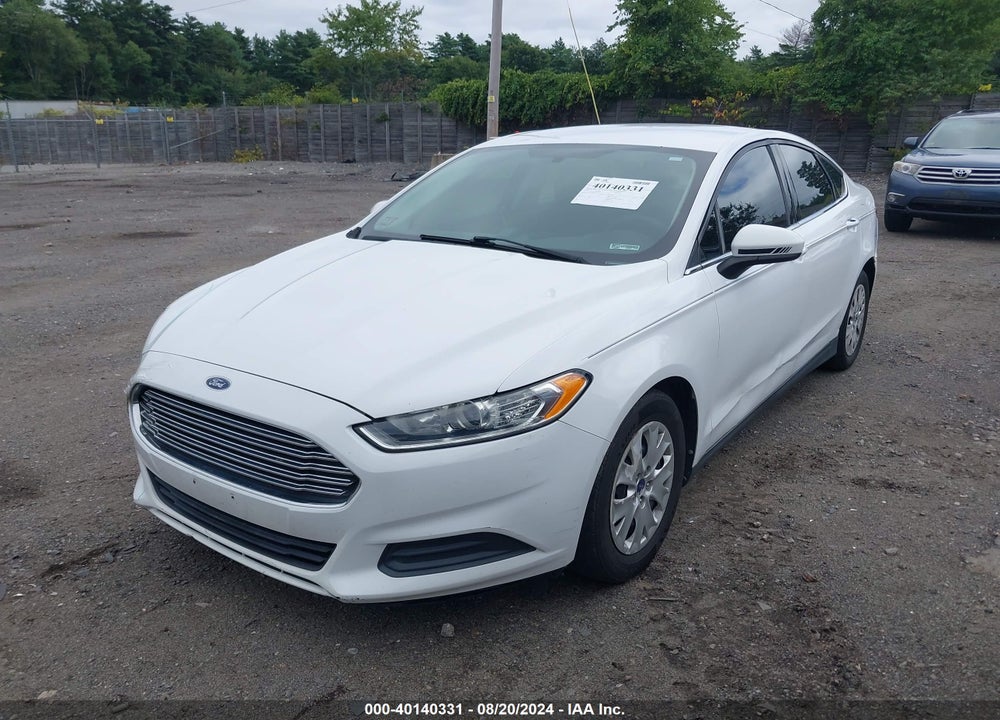 2014 FORD FUSION S VIN: 1FA6P0G75E5355447