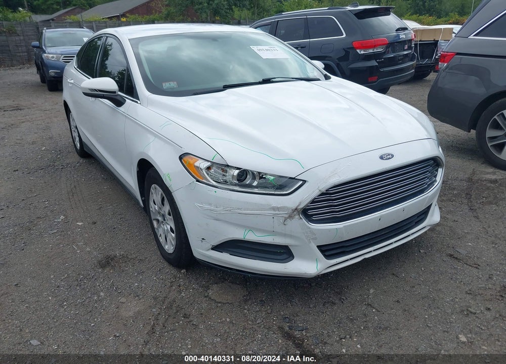 2014 FORD FUSION S VIN: 1FA6P0G75E5355447