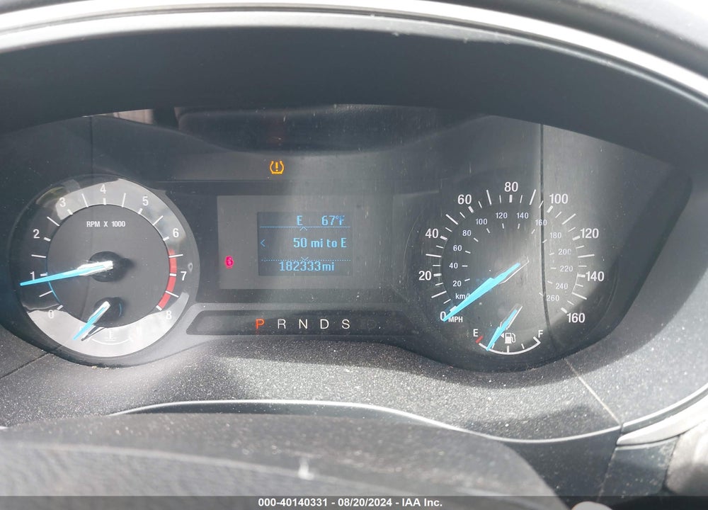 2014 FORD FUSION S VIN: 1FA6P0G75E5355447