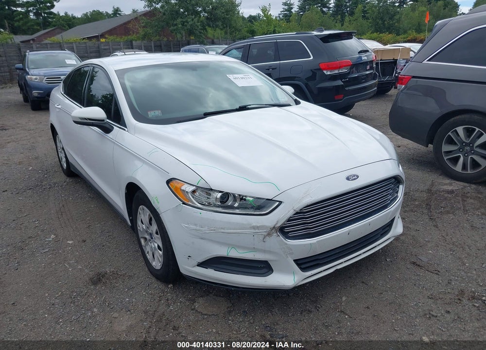 2014 FORD FUSION S VIN: 1FA6P0G75E5355447