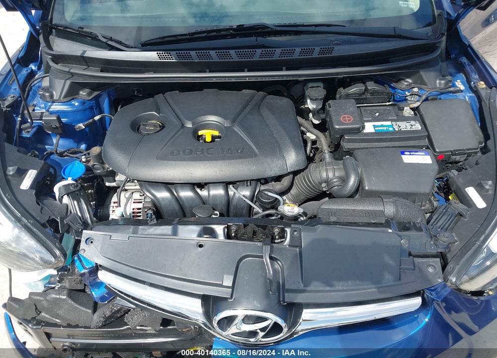 2016 HYUNDAI ELANTRA SE VIN: 5NPDH4AE7GH659671