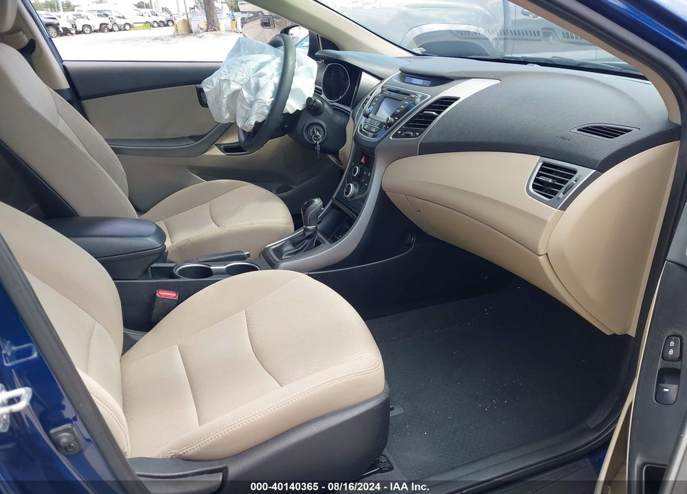 2016 HYUNDAI ELANTRA SE VIN: 5NPDH4AE7GH659671
