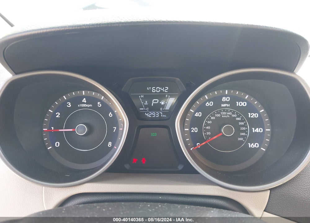 2016 HYUNDAI ELANTRA SE VIN: 5NPDH4AE7GH659671