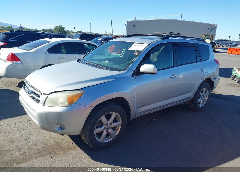 2008 TOYOTA RAV4 LIMITED VIN: JTMBD31V586085435