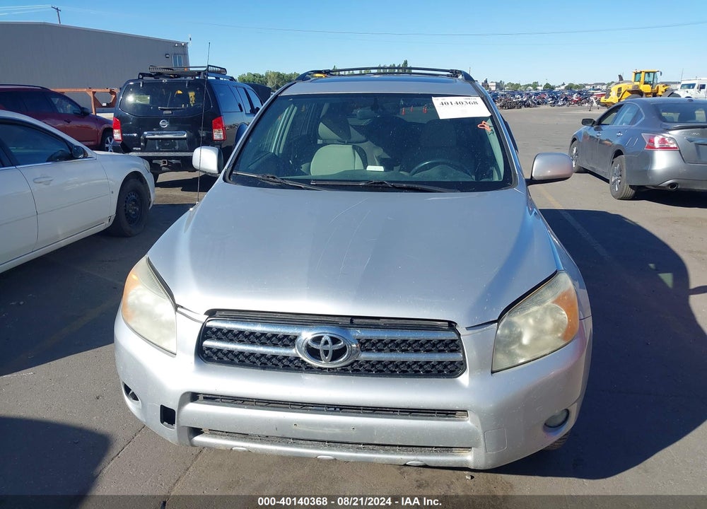 2008 TOYOTA RAV4 LIMITED VIN: JTMBD31V586085435