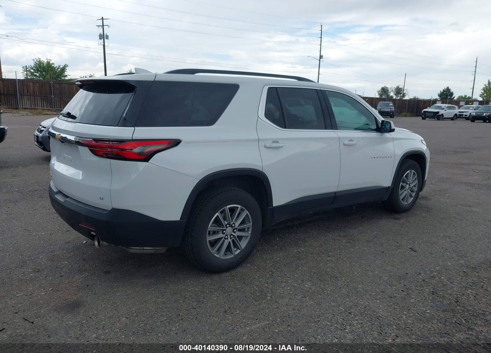 2022 CHEVROLET TRAVERSE AWD LT LEATHER VIN: 1GNEVHKW4NJ150256