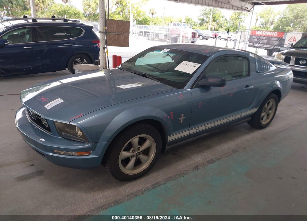 2007 FORD MUSTANG V6 DELUXE/V6 PREMIUM VIN: 1ZVHT80N575338637