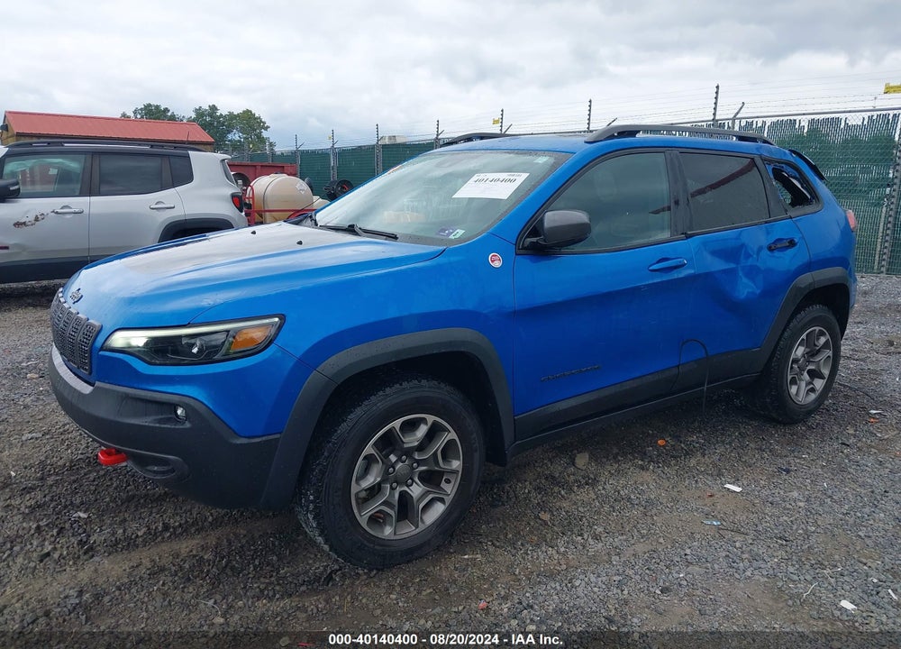 2021 JEEP CHEROKEE TRAILHAWK 4X4 VIN: 1C4PJMBX8MD129616