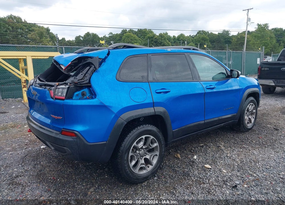 2021 JEEP CHEROKEE TRAILHAWK 4X4 VIN: 1C4PJMBX8MD129616