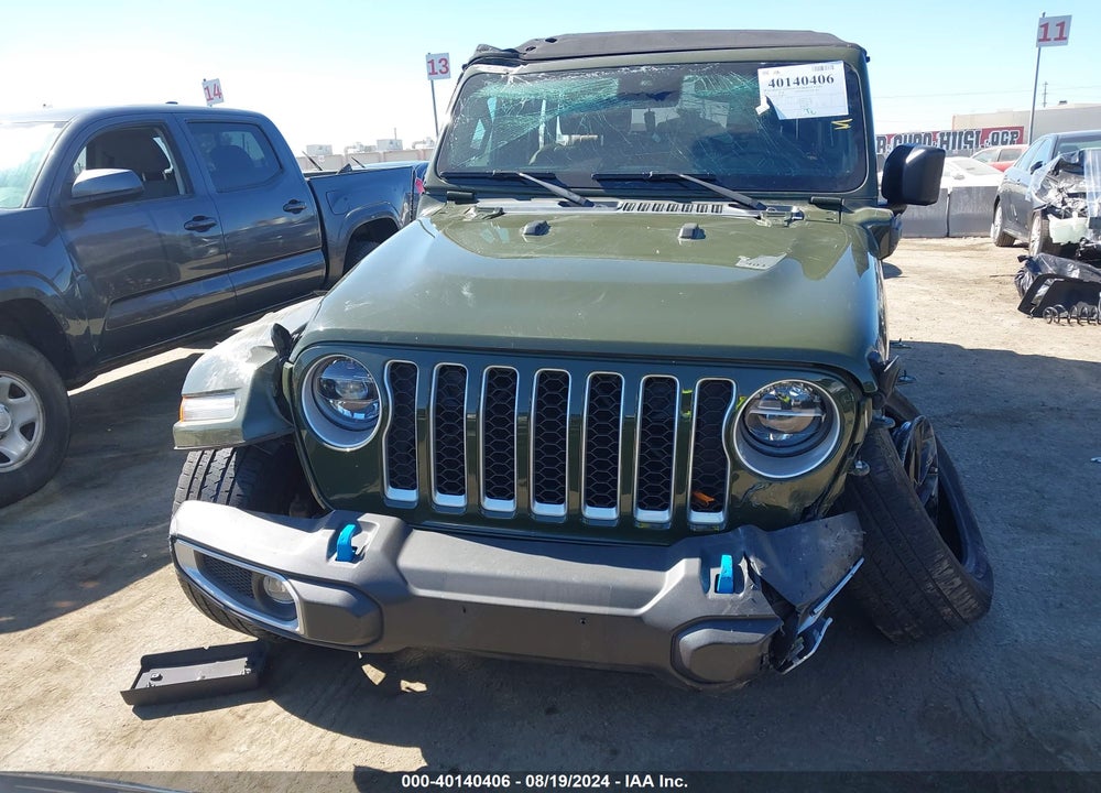 2022 JEEP WRANGLER 4XE UNLIMITED SAHARA 4X4 VIN: 1C4JJXP65NW265070