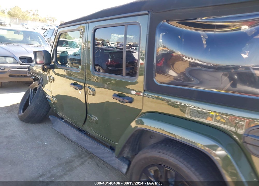 2022 JEEP WRANGLER 4XE UNLIMITED SAHARA 4X4 VIN: 1C4JJXP65NW265070