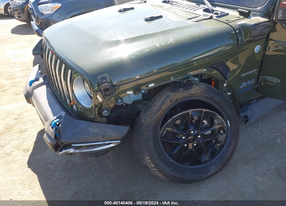 2022 JEEP WRANGLER 4XE UNLIMITED SAHARA 4X4 VIN: 1C4JJXP65NW265070
