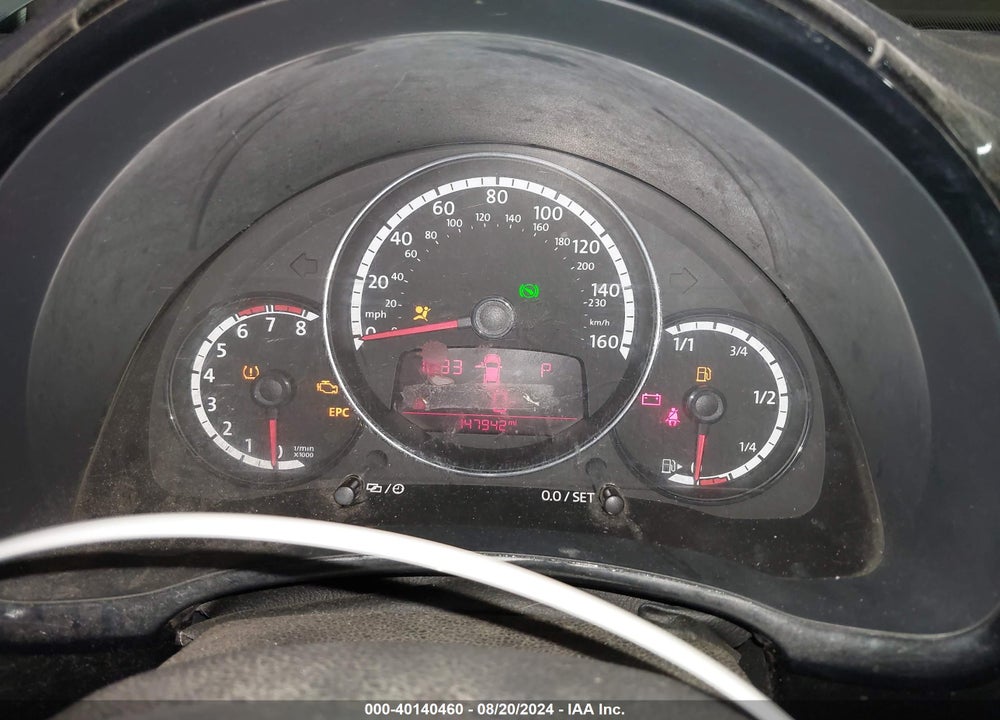 2013 VOLKSWAGEN BEETLE 2.5L ENTRY VIN: 3VWFP7AT5DM637327