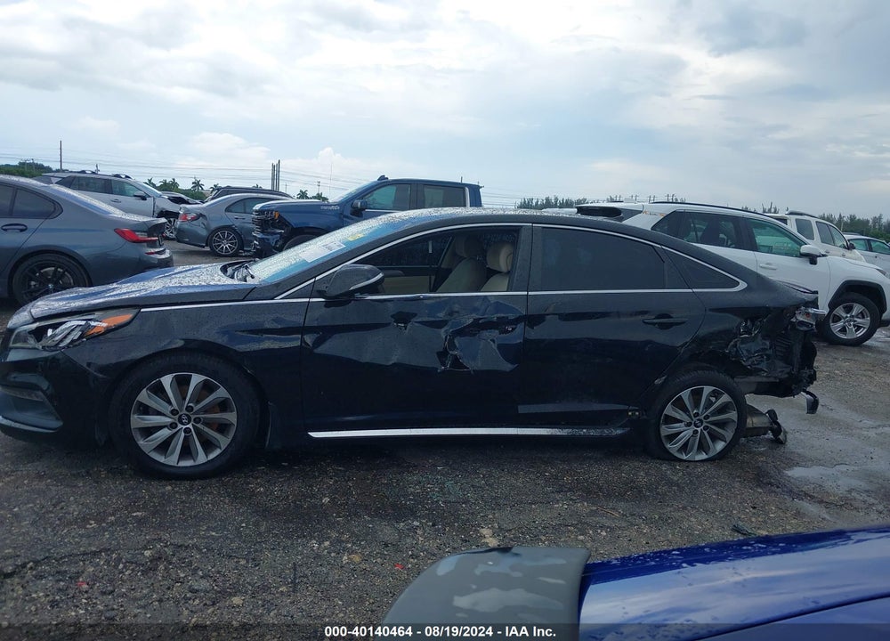 2016 HYUNDAI SONATA SPORT VIN: 5NPE34AF0GH292396