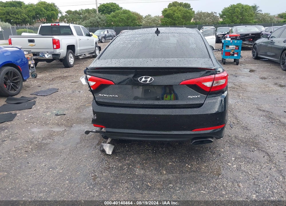 2016 HYUNDAI SONATA SPORT VIN: 5NPE34AF0GH292396