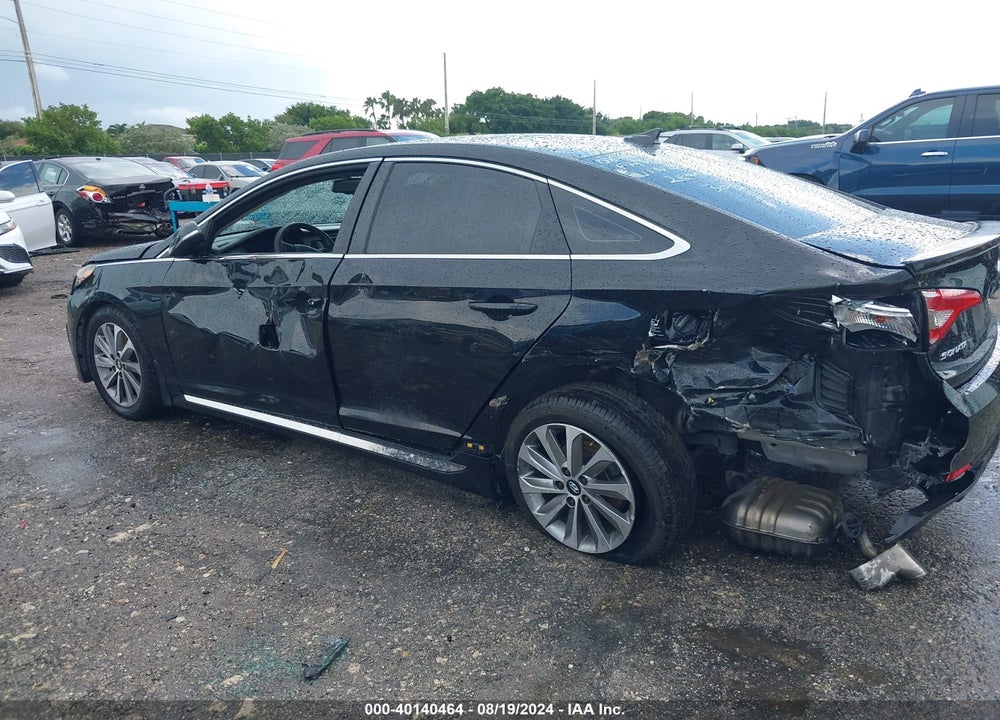 2016 HYUNDAI SONATA SPORT VIN: 5NPE34AF0GH292396