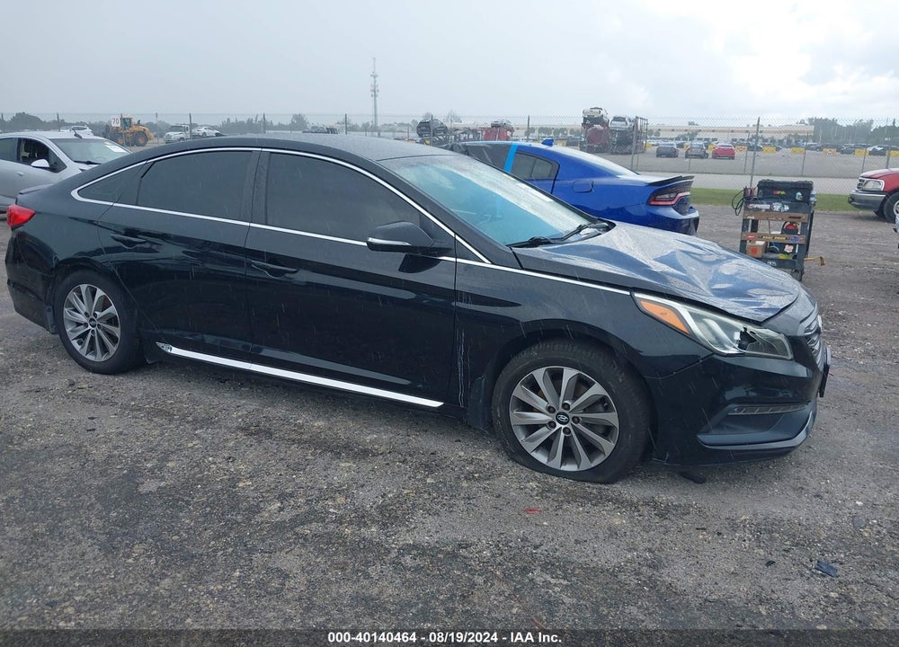 2016 HYUNDAI SONATA SPORT VIN: 5NPE34AF0GH292396