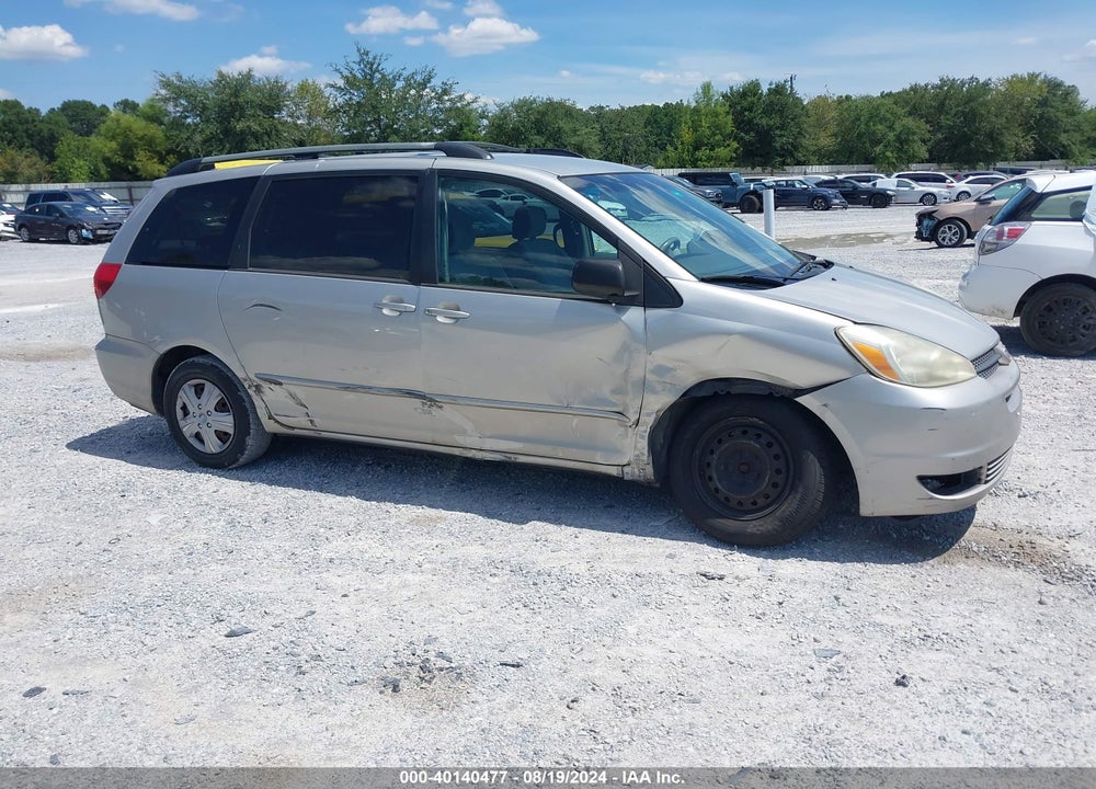 2004 TOYOTA SIENNA LE VIN: 5TDZA23C54S122104
