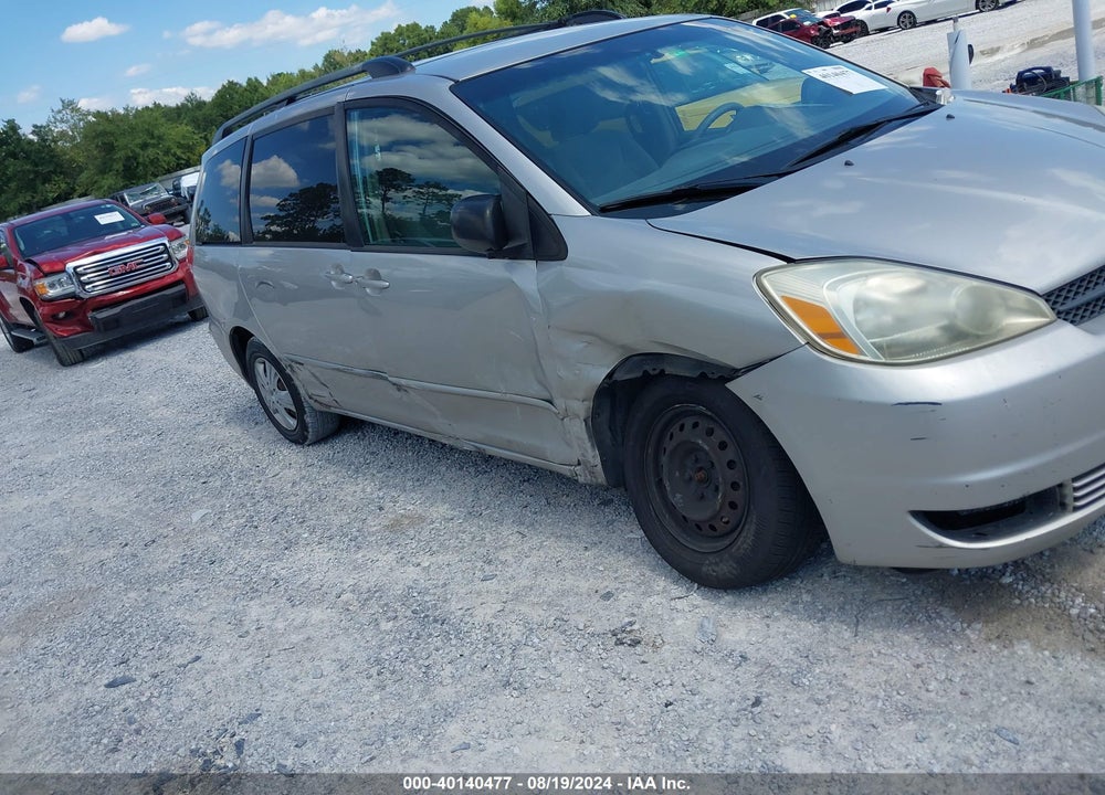 2004 TOYOTA SIENNA LE VIN: 5TDZA23C54S122104