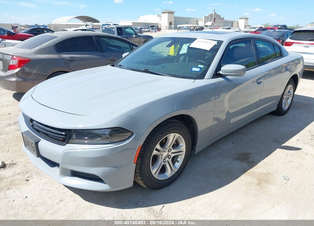 2022 DODGE CHARGER SXT RWD VIN: 2C3CDXBGXNH109870
