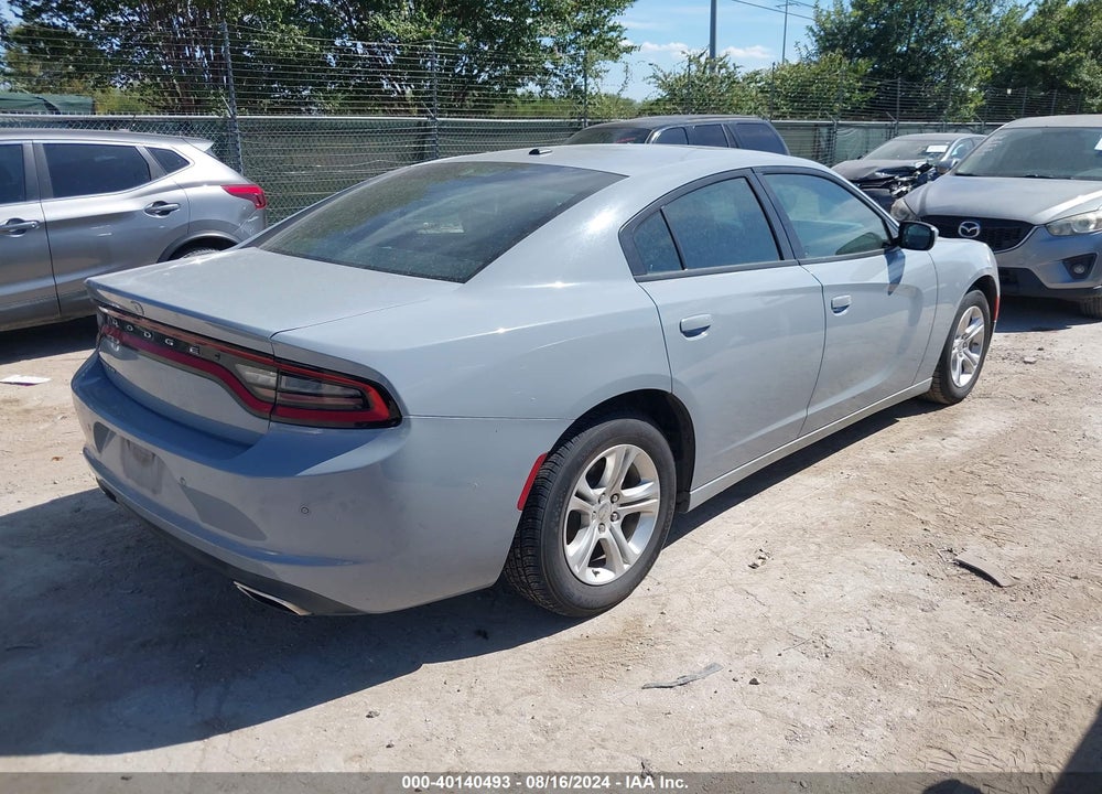 2022 DODGE CHARGER SXT RWD VIN: 2C3CDXBGXNH109870