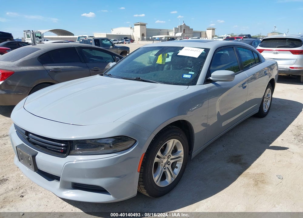 2022 DODGE CHARGER SXT RWD VIN: 2C3CDXBGXNH109870