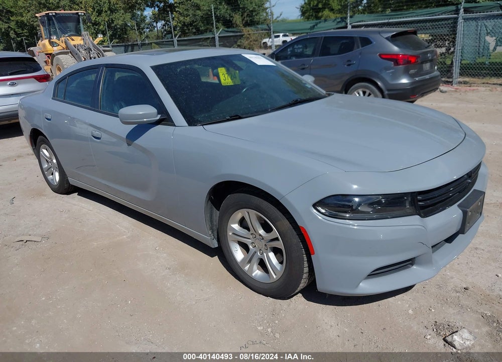 2022 DODGE CHARGER SXT RWD VIN: 2C3CDXBGXNH109870