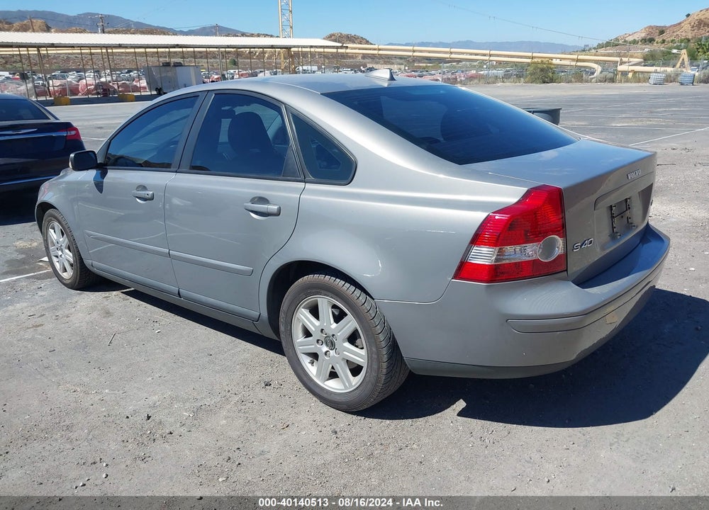 2006 VOLVO S40 2.4I VIN: YV1MS390462161958