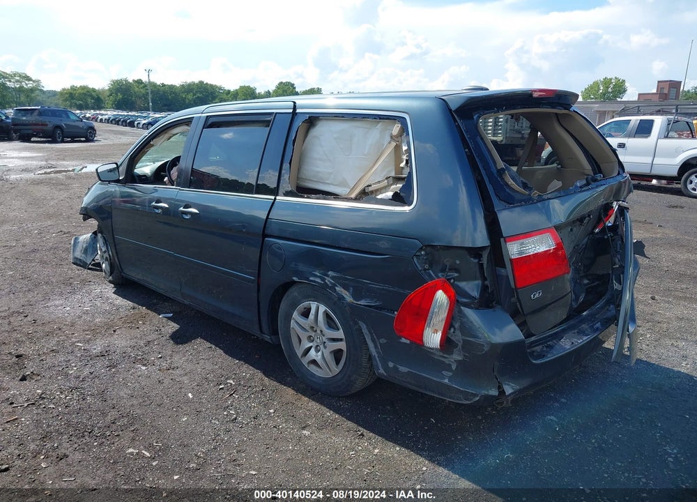 2006 HONDA ODYSSEY EX-L VIN: 5FNRL38766B069433