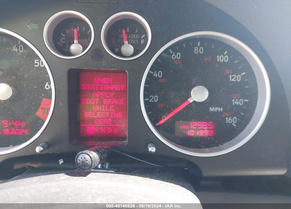 2005 AUDI TT 1.8L VIN: TRUSC28N651013337