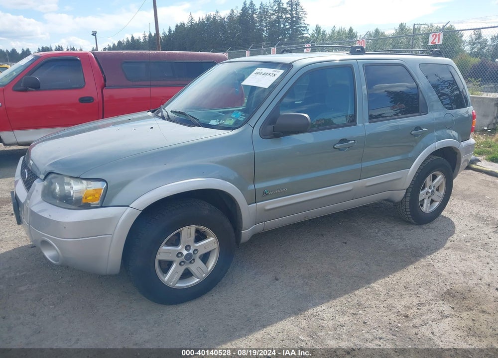 2005 FORD ESCAPE HYBRID VIN: 1FMCU96H15KC53466