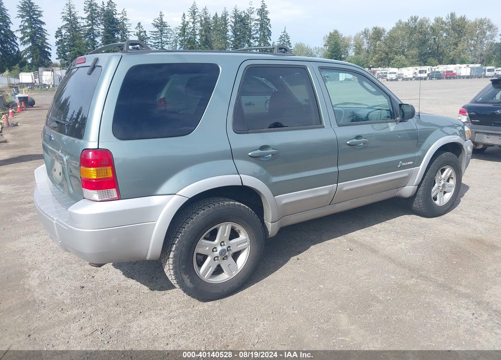 2005 FORD ESCAPE HYBRID VIN: 1FMCU96H15KC53466
